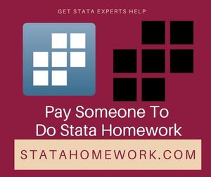 Pay Someone To Do Stata Homework