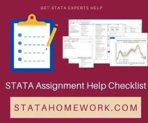 STATA Assignment Help Checklist